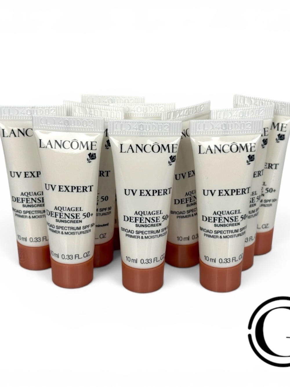LOT OF 10 Lancome UV Expert Aquagel Defense Sunscreen SPF 50 Primer 3.3 oz TOTAL